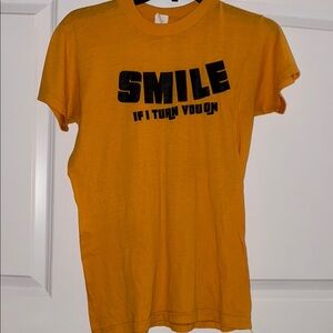 70’s Smile If I Turn You On Shirt